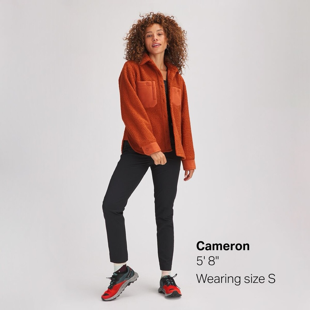 Orange GOAT Fleece Shirt